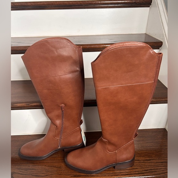 A New Day Women’s Sienna Tall Riding Boots, Brown, size 9 1/2, NWT - Picture 6 of 16